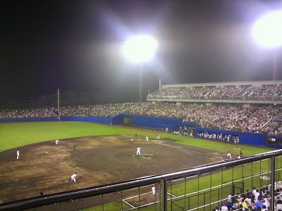店長のちょいと小話し: プロ野球イン地方球場