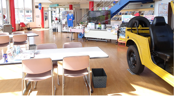 スズキアリーナ 北茨城東店内