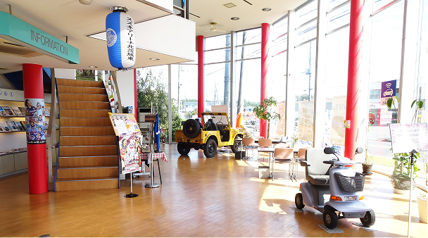 スズキアリーナ 北茨城東店内